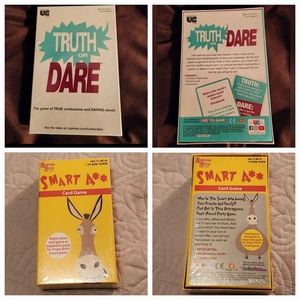 University Games 'Smart A$$' and 'Truth or Dare' Card Game